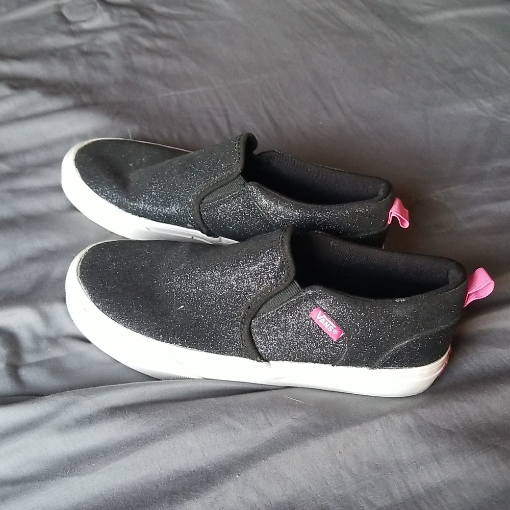 Girls Van's slip ons